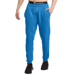 Men's Champion® Fleece Powerblend Jogger Pants -Active & Workout Clothes Store 2491741 Blue Jay
