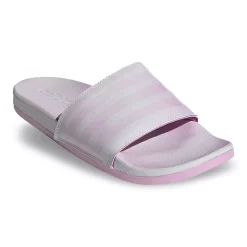 Adidas adilette Cloudfoam Women's Slide Sandals -Active & Workout Clothes Store 2891253 Dash Gray Lilac