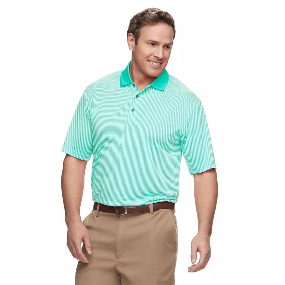 Big & Tall Grand Slam Off Course Regular-Fit Striped Performance Golf Polo 20 Big & Tall Grand Slam Off Course Regular-Fit Striped Performance Golf Polo - Image 18