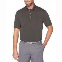 Big & Tall Grand Slam Off Course DriFlow Textured Golf Polo -Active & Workout Clothes Store 3264851 Quiet Shade
