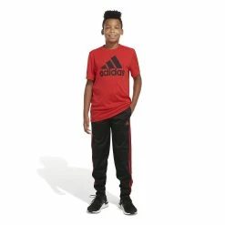 Boys 8-20 adidas Iconic Tricot Jogger Pants -Active & Workout Clothes Store 3274837 ALT4