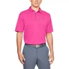 Men's Under Armour Tech Polo -Active & Workout Clothes Store 3449868 Pink Surge