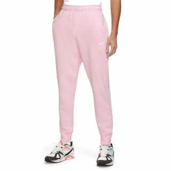 Men's Nike Sportswear Club Fleece Joggers -Active & Workout Clothes Store 3583242 Pink Foam