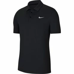 Men's Nike Polo -Active & Workout Clothes Store 3820449 Black White