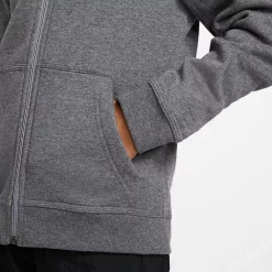 Kids 7-20 Nike Club Fleece Full-Zip Hoodie -Active & Workout Clothes Store 3847199 ALT3