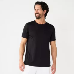 Men's Tek Gear® Dry Tek Tee -Active & Workout Clothes Store 3932637 Mineral Black