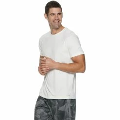 Men's Tek Gear® Dry Tek Tee -Active & Workout Clothes Store 3932637 Modern White
