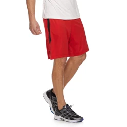 Men's Tek Gear® Dry Tek Shorts 9" -Active & Workout Clothes Store 3932653 Cherry Berry Black