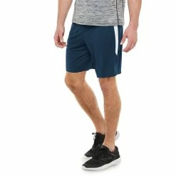 Men's Tek Gear® Dry Tek Shorts 9" -Active & Workout Clothes Store 3932653 Dress Blues White
