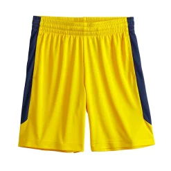 Boys 8-20 Tek Gear® Dry Tek Shorts in Regular & Husky -Active & Workout Clothes Store 3963792 Flash Yellow Navy