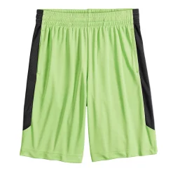 Boys 8-20 Tek Gear® Dry Tek Shorts in Regular & Husky -Active & Workout Clothes Store 3963792 Green Obsession Black