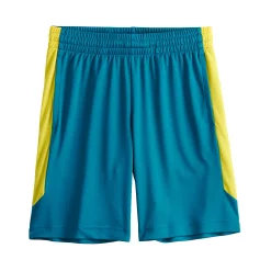 Boys 8-20 Tek Gear® Dry Tek Shorts in Regular & Husky -Active & Workout Clothes Store 3963792 Moroccan Teal Yellow