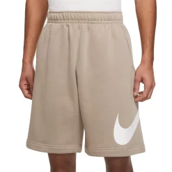Big & Tall Nike Club Fleece Shorts -Active & Workout Clothes Store 4241871 Khaki