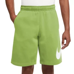 Big & Tall Nike Club Fleece Shorts -Active & Workout Clothes Store 4241871 Vivid Green