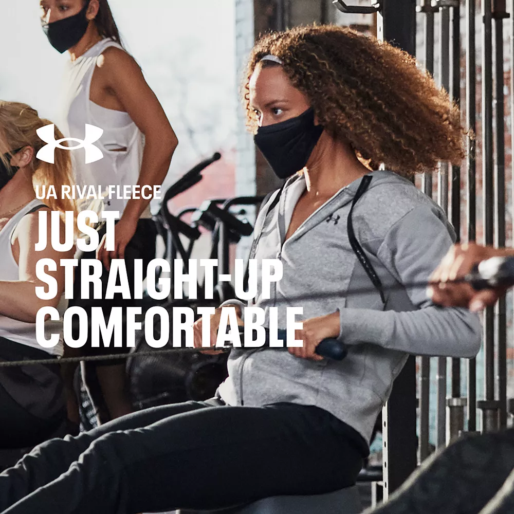 Women's Under Armour Rival Fleece Hoodie 16 Women's Under Armour Rival Fleece Hoodie - Image 14