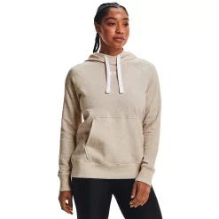Women's Under Armour Rival Fleece Hoodie 18 Women's Under Armour Rival Fleece Hoodie -Active & Workout Clothes Store 4246168 Oatmeal Heather