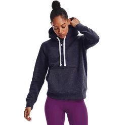 Women's Under Armour Rival Fleece Hoodie 22 Women's Under Armour Rival Fleece Hoodie -Active & Workout Clothes Store 4246168 Tempered Steel