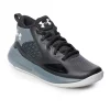 Under Armour Lockdown 5 Grade School Kids' Basketball Shoes -Active & Workout Clothes Store 4255645 Black Gray