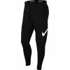 Men's Nike Dri-FIT Tapered Training Pants -Active & Workout Clothes Store 4266236 Black White