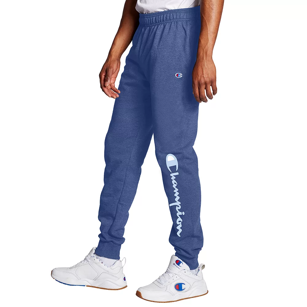 Men's Champion® Powerblend Graphic Fleece Joggers 4 Men's Champion® Powerblend Graphic Fleece Joggers - Image 2