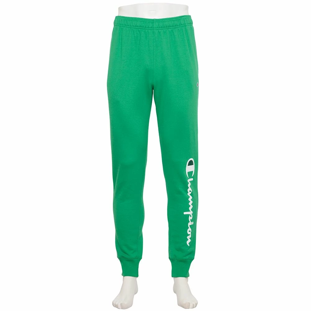 Men's Champion® Powerblend Graphic Fleece Joggers 6 Men's Champion® Powerblend Graphic Fleece Joggers - Image 4