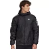 Men's adidas Core Insulated Hooded Jacket -Active & Workout Clothes Store 4323243 Black
