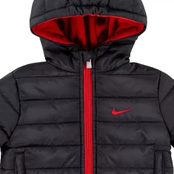 Baby Boy Nike Hooded Puffer Heavyweight Jacket -Active & Workout Clothes Store 4341808 ALT4