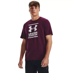 Men's Under Armour Foundation Tee -Active & Workout Clothes Store 4469311 Purple Stone