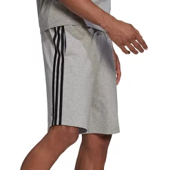 Men's adidas 3-Stripe Jersey Shorts -Active & Workout Clothes Store 4485657 ALT2
