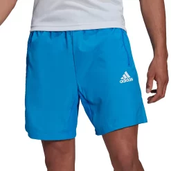 Men's adidas Design 2 Move 7-inch Woven Shorts -Active & Workout Clothes Store 4486991 Blue Rush