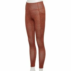 Women's Tek Gear® High-Waisted Pocket Leggings -Active & Workout Clothes Store 4490797 Brown Cheetah