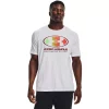 Men's Under Armour Multi-Color Lockertag Tee 1 Men's Under Armour Multi-Color Lockertag Tee -Active & Workout Clothes Store 4501098 White