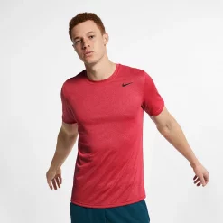 Men's Nike Dri-FIT Legend Tee -Active & Workout Clothes Store 4502345 Light University Red