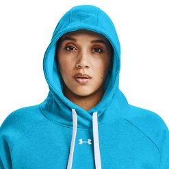 Plus Size Under Armour Rival Fleece Hoodie 9 Plus Size Under Armour Rival Fleece Hoodie -Active & Workout Clothes Store 4567477 ALT3