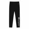 Girls 7-16 Champion® Signature Script Leggings -Active & Workout Clothes Store 4618385 Black