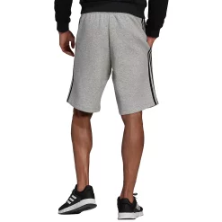 Big & Tall adidas 3-Stripe Fleece Shorts -Active & Workout Clothes Store 4650226 ALT