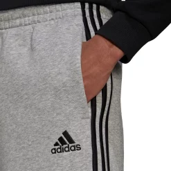 Big & Tall adidas 3-Stripe Fleece Shorts -Active & Workout Clothes Store 4650226 ALT3