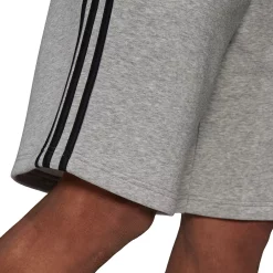 Big & Tall adidas 3-Stripe Fleece Shorts -Active & Workout Clothes Store 4650226 ALT4