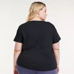 Plus Size FLX Harmony Front Seam Tee -Active & Workout Clothes Store 4655889 ALT
