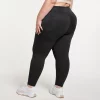 Plus Size FLX Ascent High-Waisted 7/8 Ankle Leggings -Active & Workout Clothes Store 4657054 Black