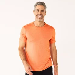 Men's Tek Gear® Core Dry Tek Tee -Active & Workout Clothes Store 4671350 Flame Yellow Melon