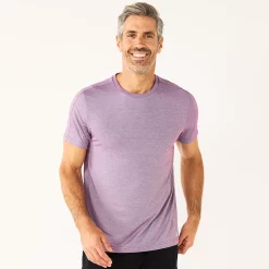 Men's Tek Gear® Core Dry Tek Tee -Active & Workout Clothes Store 4671350 Ruby Purple