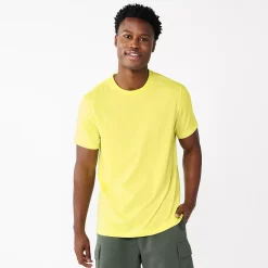 Men's Tek Gear® Core Dry Tek Tee -Active & Workout Clothes Store 4671350 Yellow Daisy