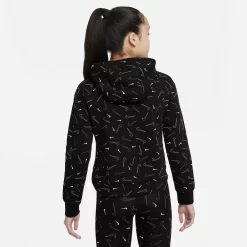 Girls 7-16 Nike Printed Fleece Hoodie -Active & Workout Clothes Store 4878466 ALT