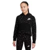 Girls 7-16 Nike Printed Fleece Hoodie -Active & Workout Clothes Store 4878466 Black