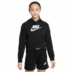 Girls 7-16 Nike Fleece Hoodie -Active & Workout Clothes Store 4878915 Black