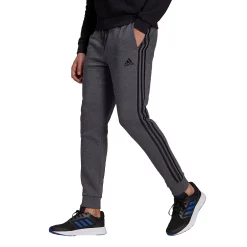 Men's adidas Essentials Fleece Jogger -Active & Workout Clothes Store 4882606 Dark Gray Black