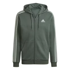 Men's adidas Essential Full-Zip Fleece Hoodie -Active & Workout Clothes Store 4883022 ALT6