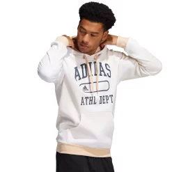 Men's adidas Athletic Dept Fleece Hoodie -Active & Workout Clothes Store 4883065 ALT4