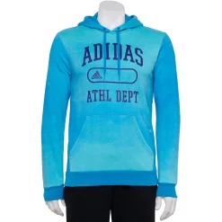 Men's adidas Athletic Dept Fleece Hoodie -Active & Workout Clothes Store 4883065 Pulse Aqua Sonic Aqua